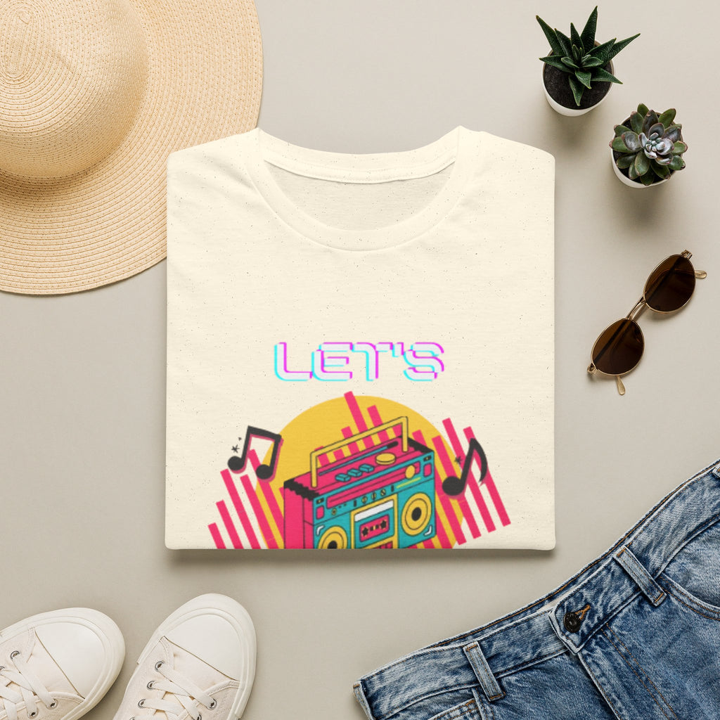 Retro Boombox "Let's Dance" T-Shirt