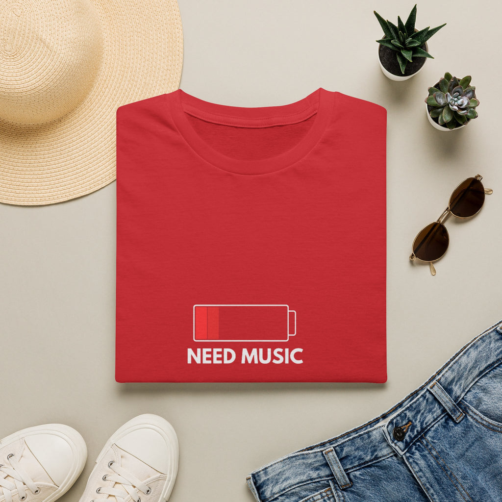 Need Music Battery Graphic T-Shirt