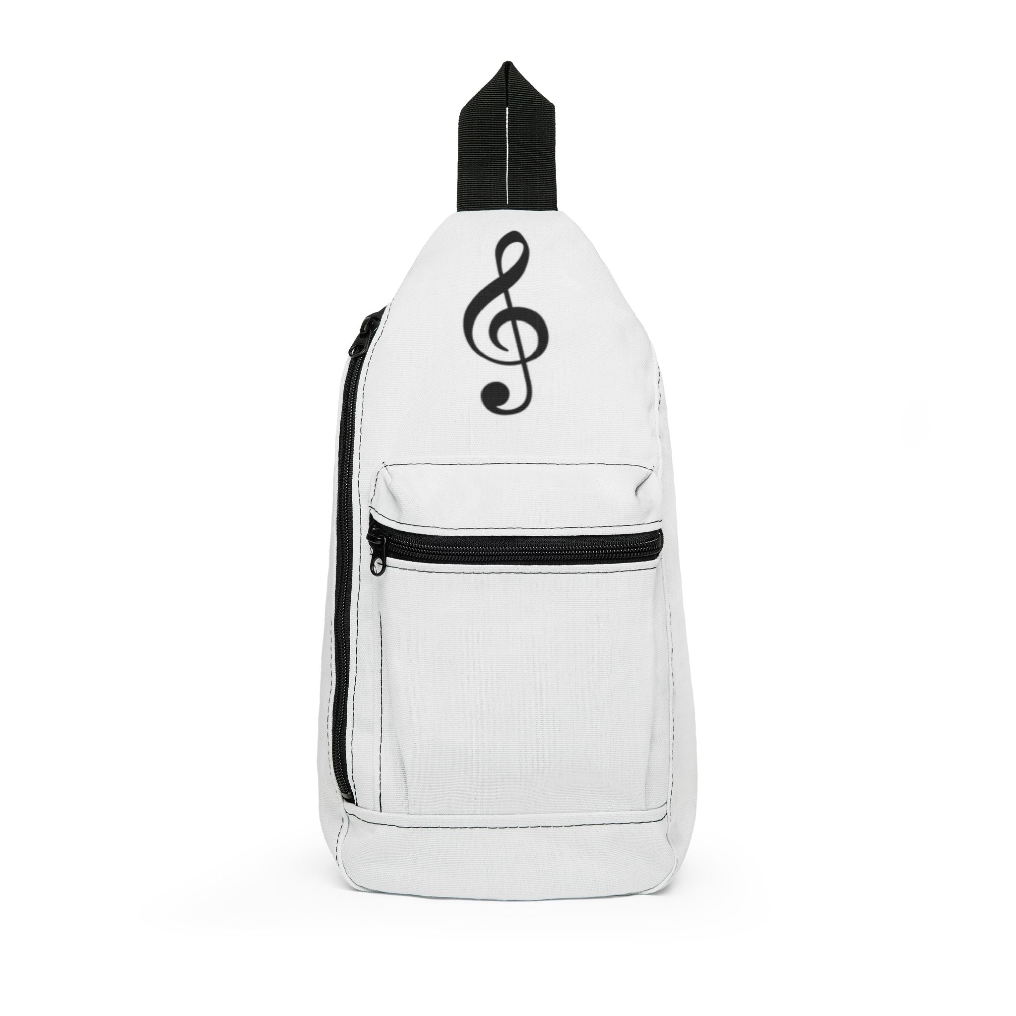 Treble Clef Sling Bag — Musician Crossbody Bag for Practice & Travel
