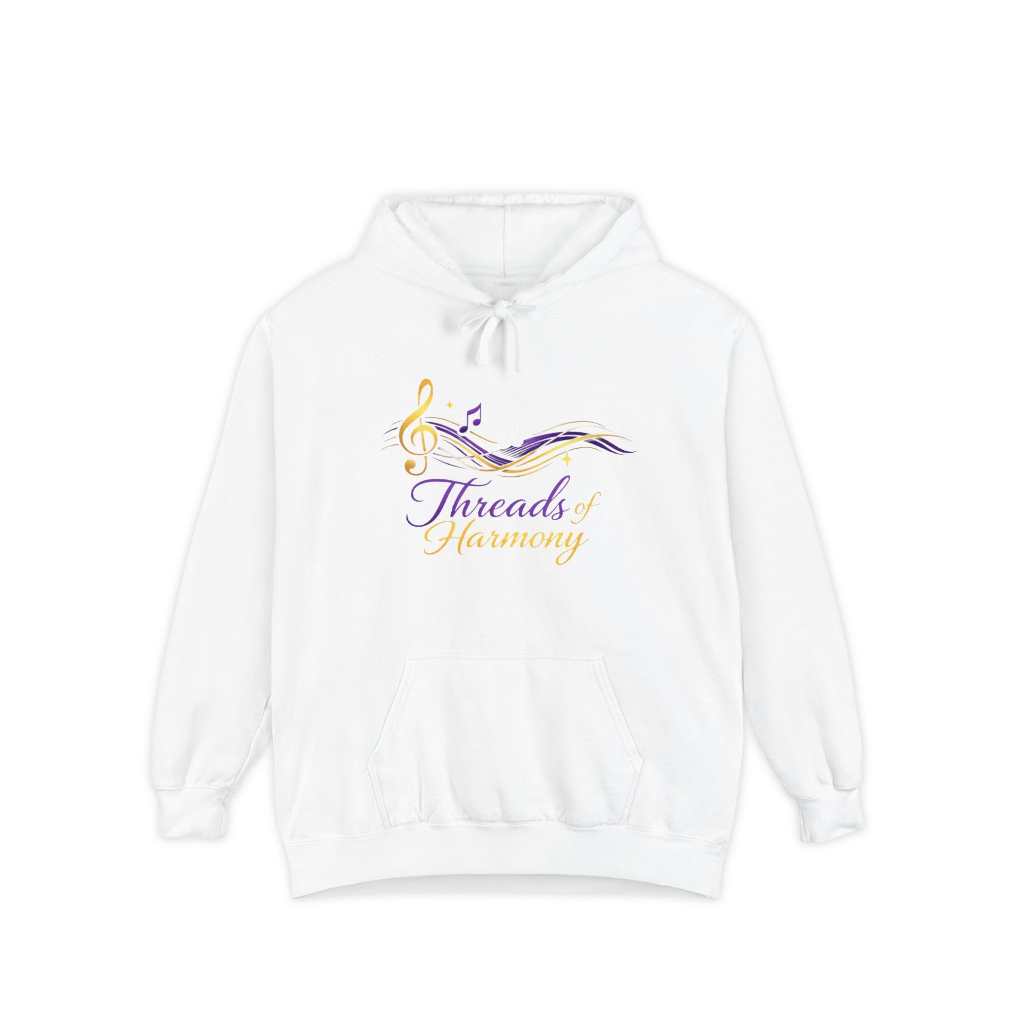 Threads of Harmony Hoodie — Music-Themed Graphic Pullover