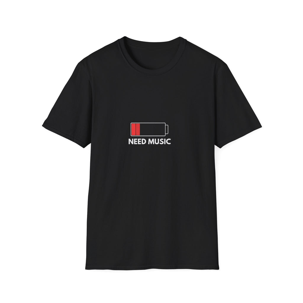 Need Music Battery Graphic T-Shirt
