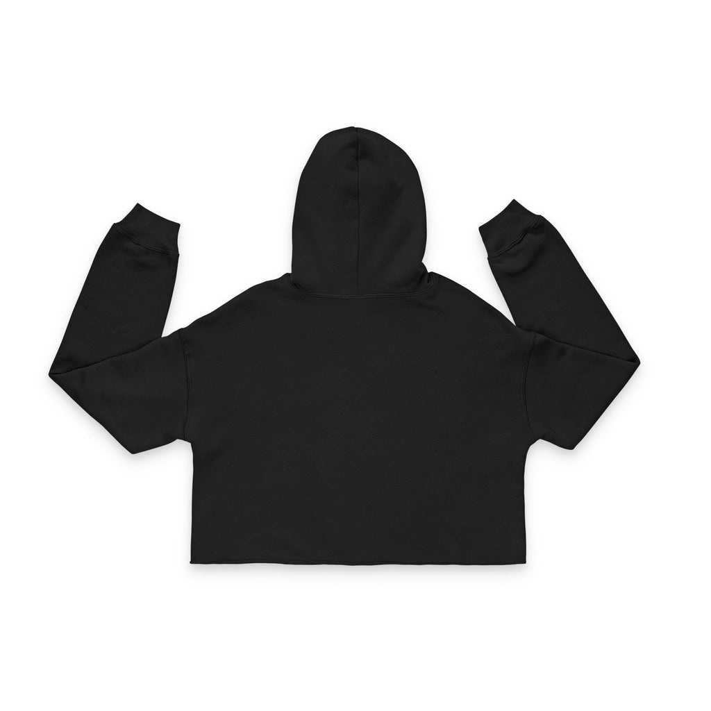 Cropped Hoodie — 'Better Days Are Coming' Minimal Graphic Women's Hoodie