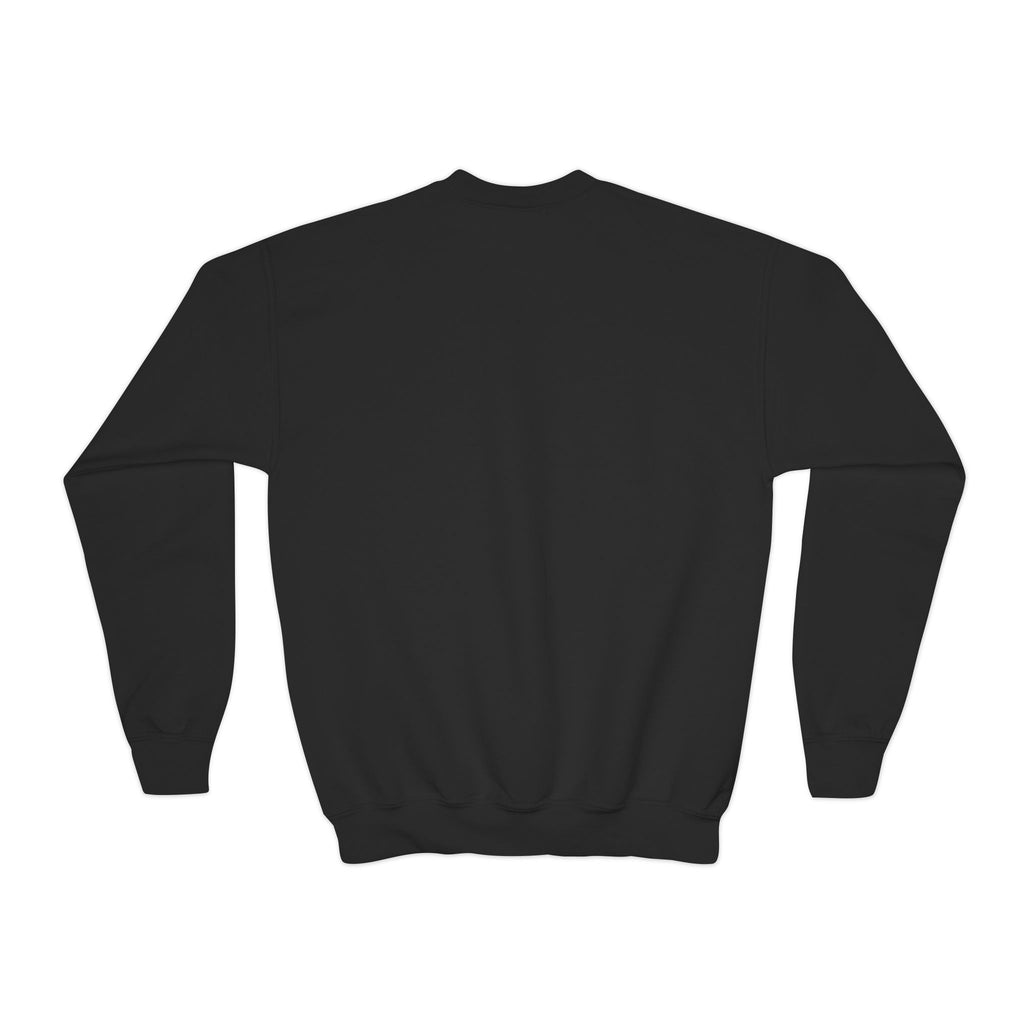 Youth Sweatshirt - "Music Is My Second Language" Guitar Crewneck