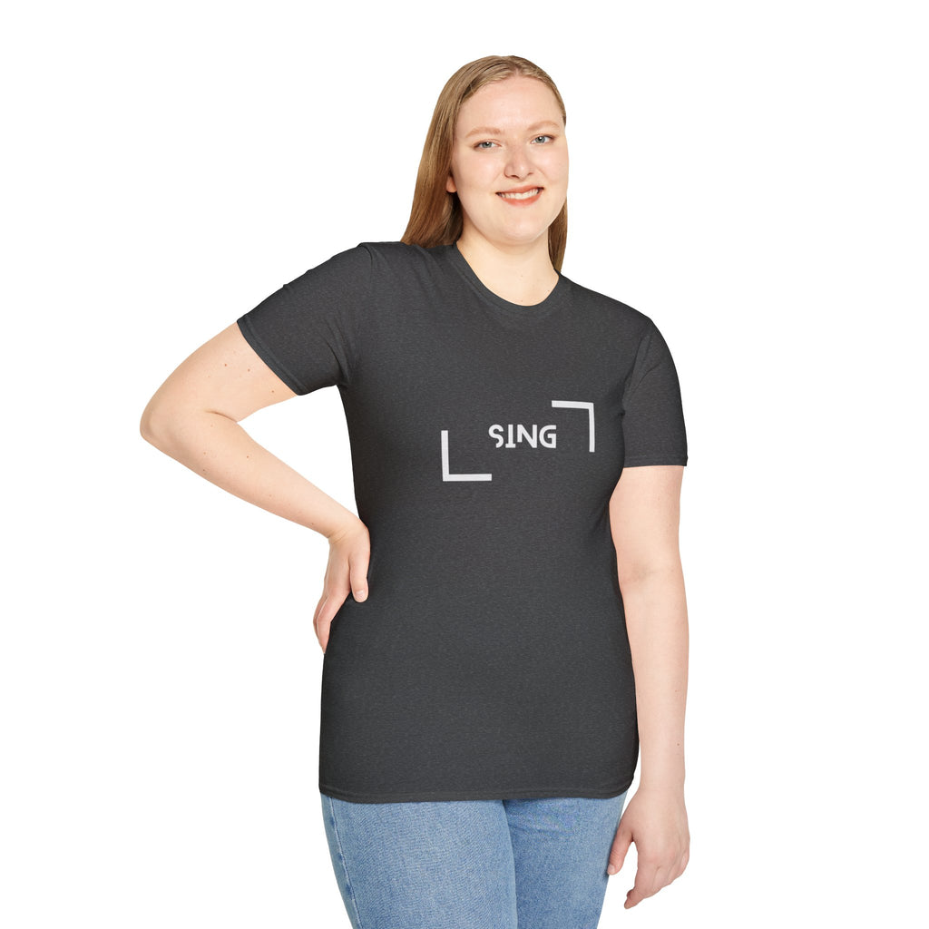 Sing Framed Logo T‑Shirt
