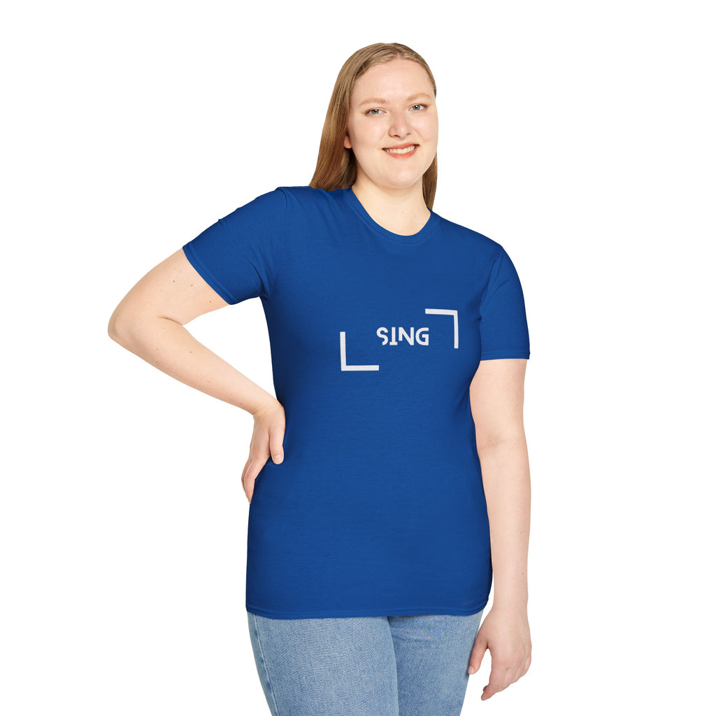 Sing Framed Logo T‑Shirt