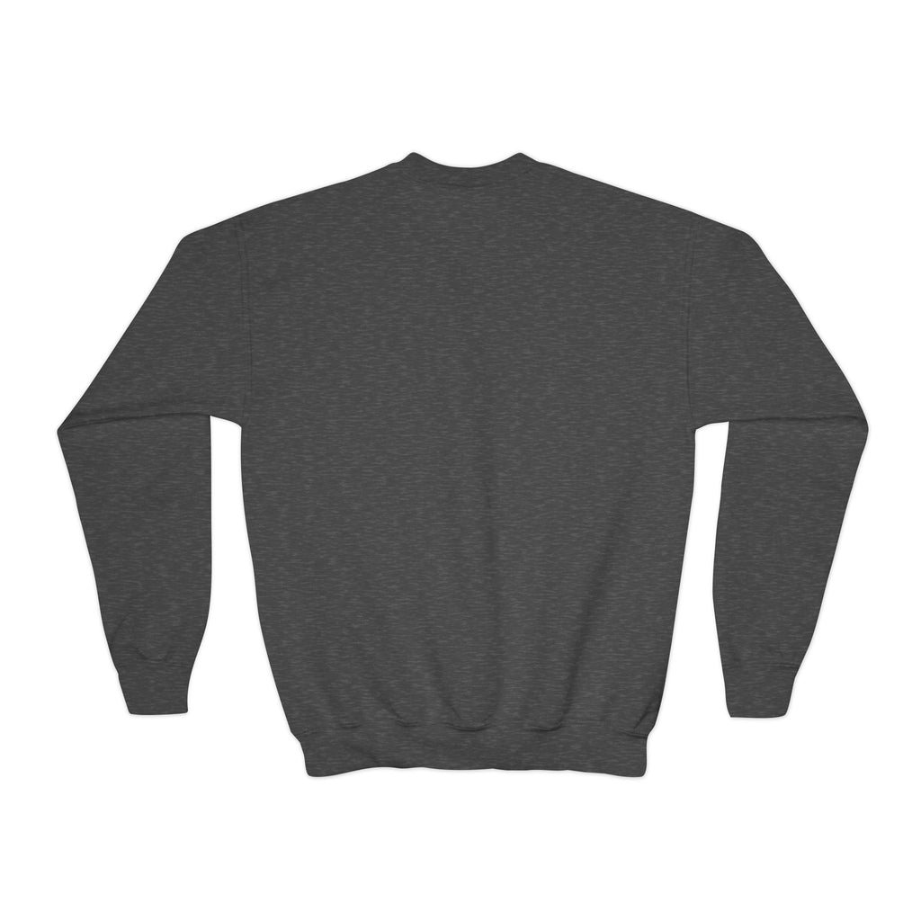 Youth Sweatshirt - "Music Is My Second Language" Guitar Crewneck