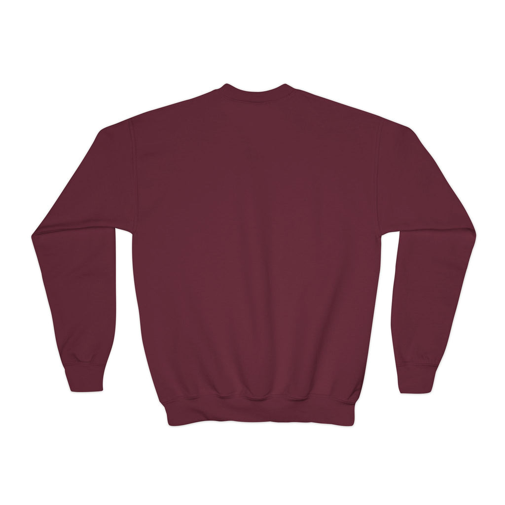 Youth Sweatshirt - "Music Is My Second Language" Guitar Crewneck