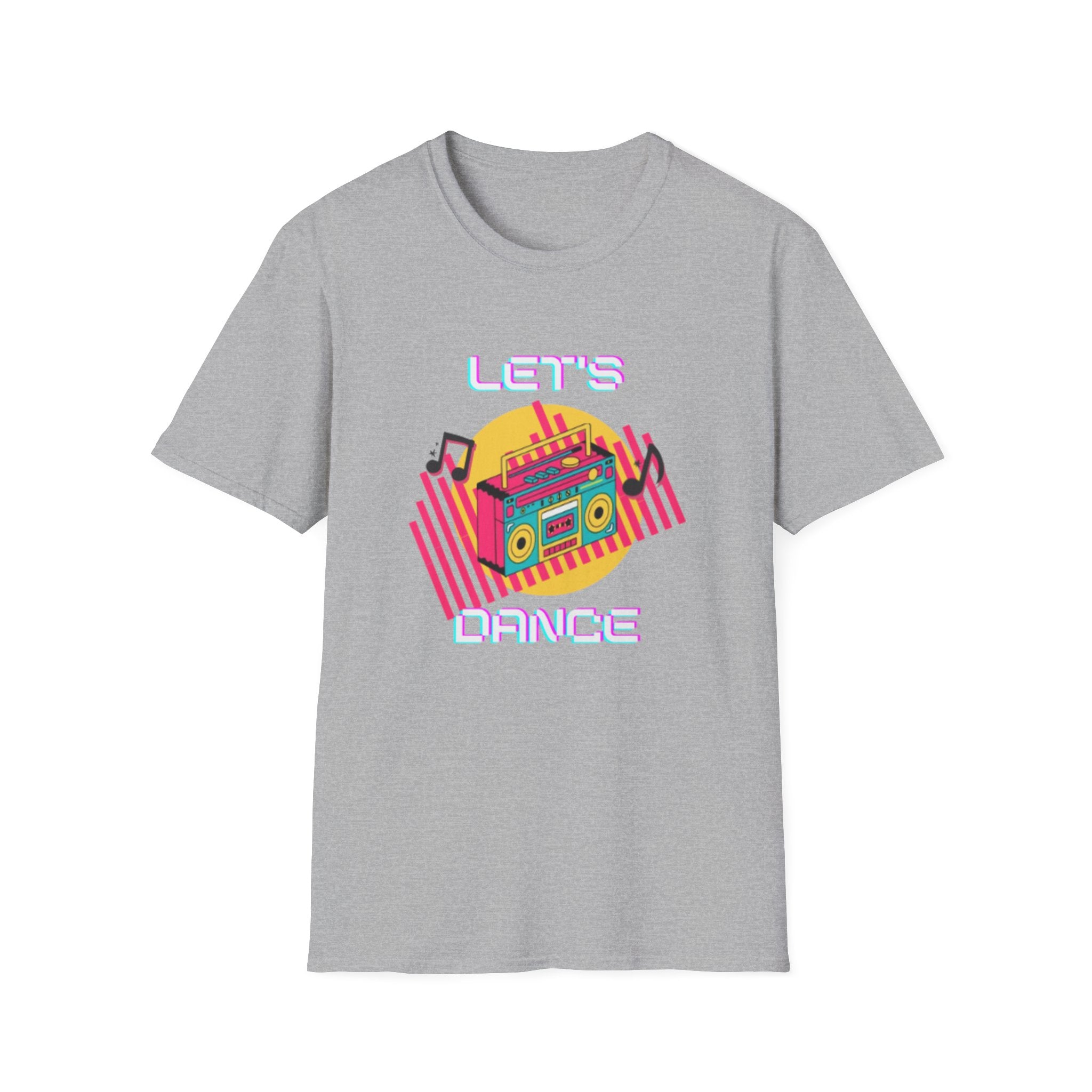Retro Boombox "Let's Dance" T-Shirt