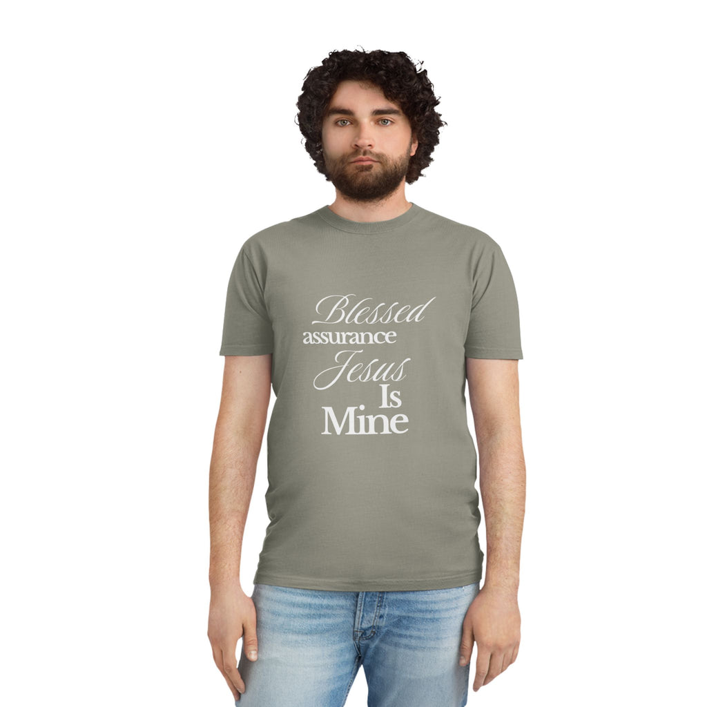Blessed Assurance "Jesus Is Mine" T-Shirt — Christian Faith Tee