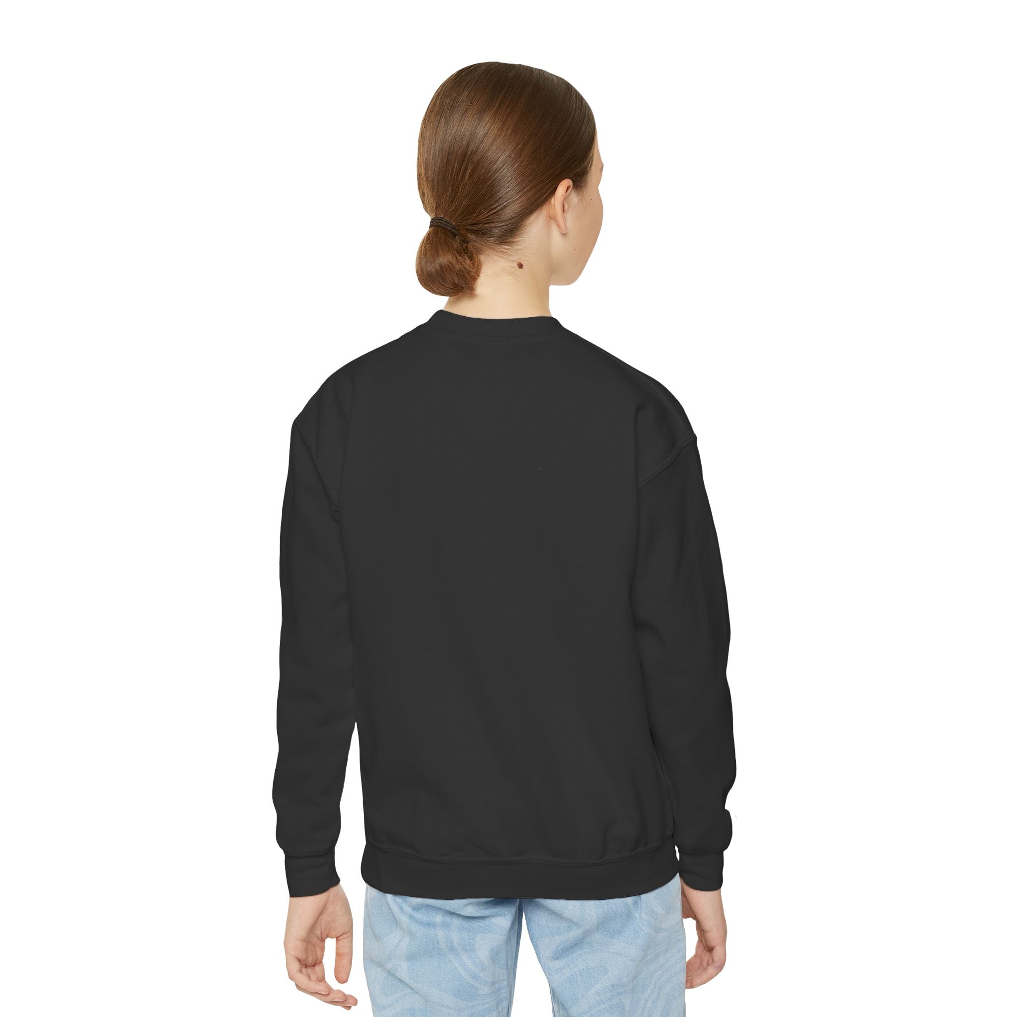 Youth Crewneck Sweatshirt – "Eat Sleep Sing Repeat" Kids Music Lover Pullover