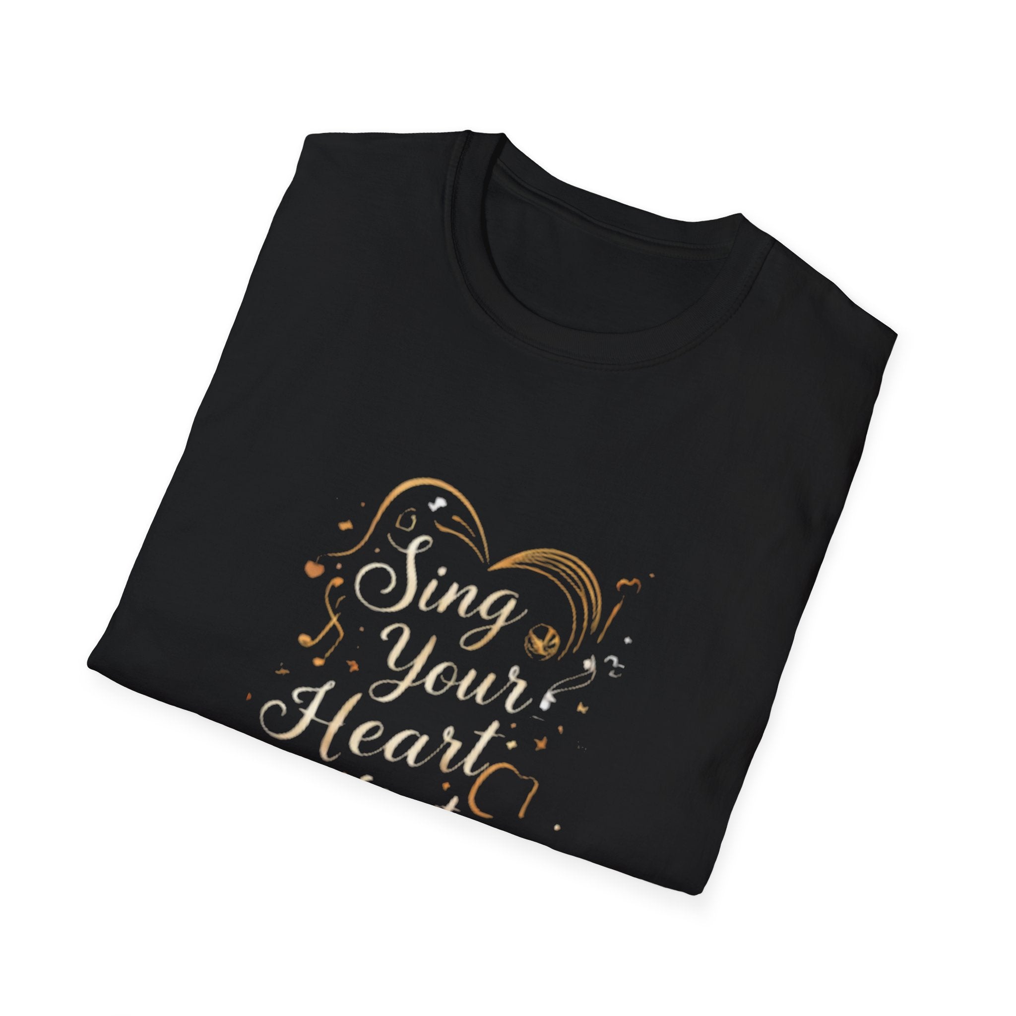 Sing Your Heart Out T-Shirt – Inspirational Music Tee