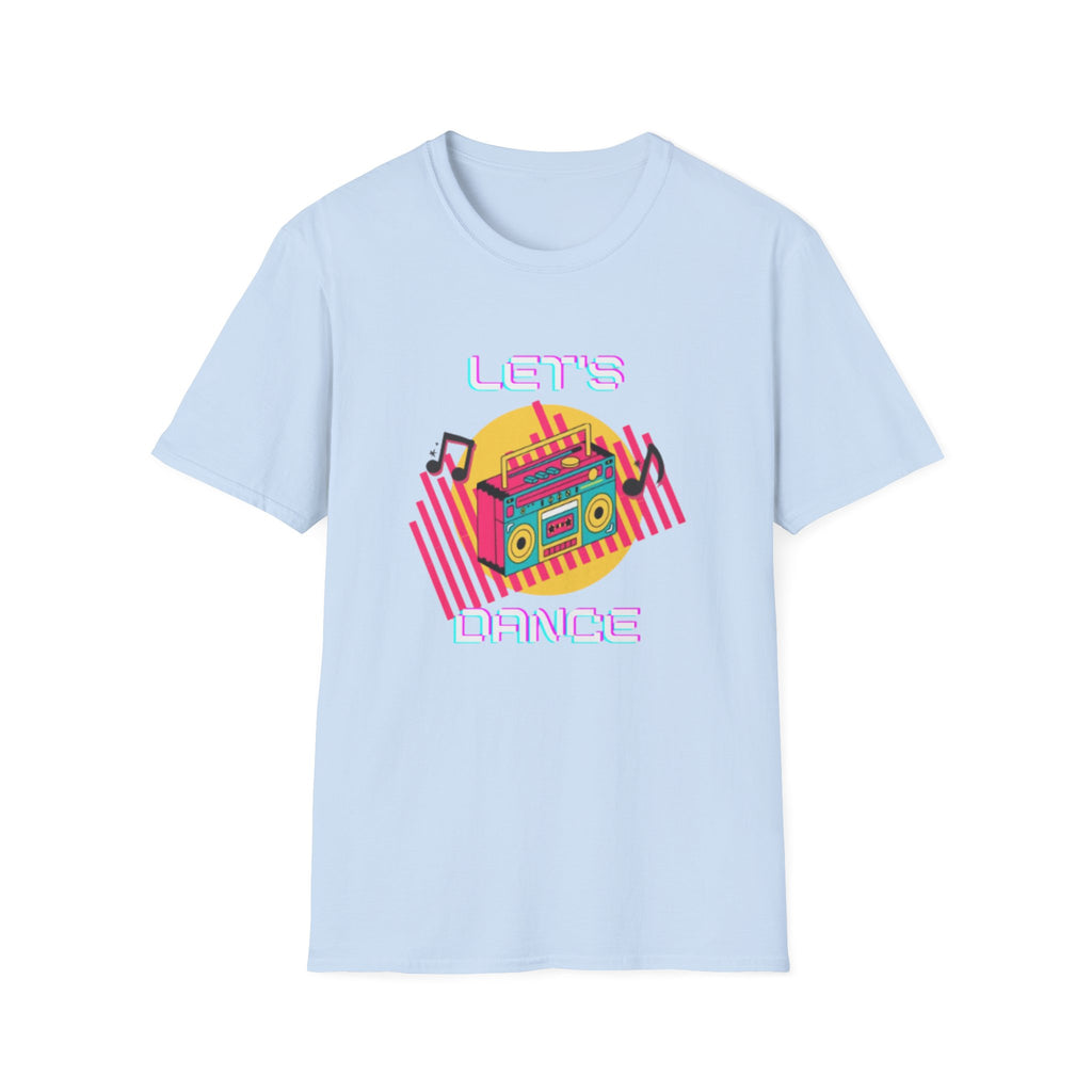 Retro Boombox "Let's Dance" T-Shirt