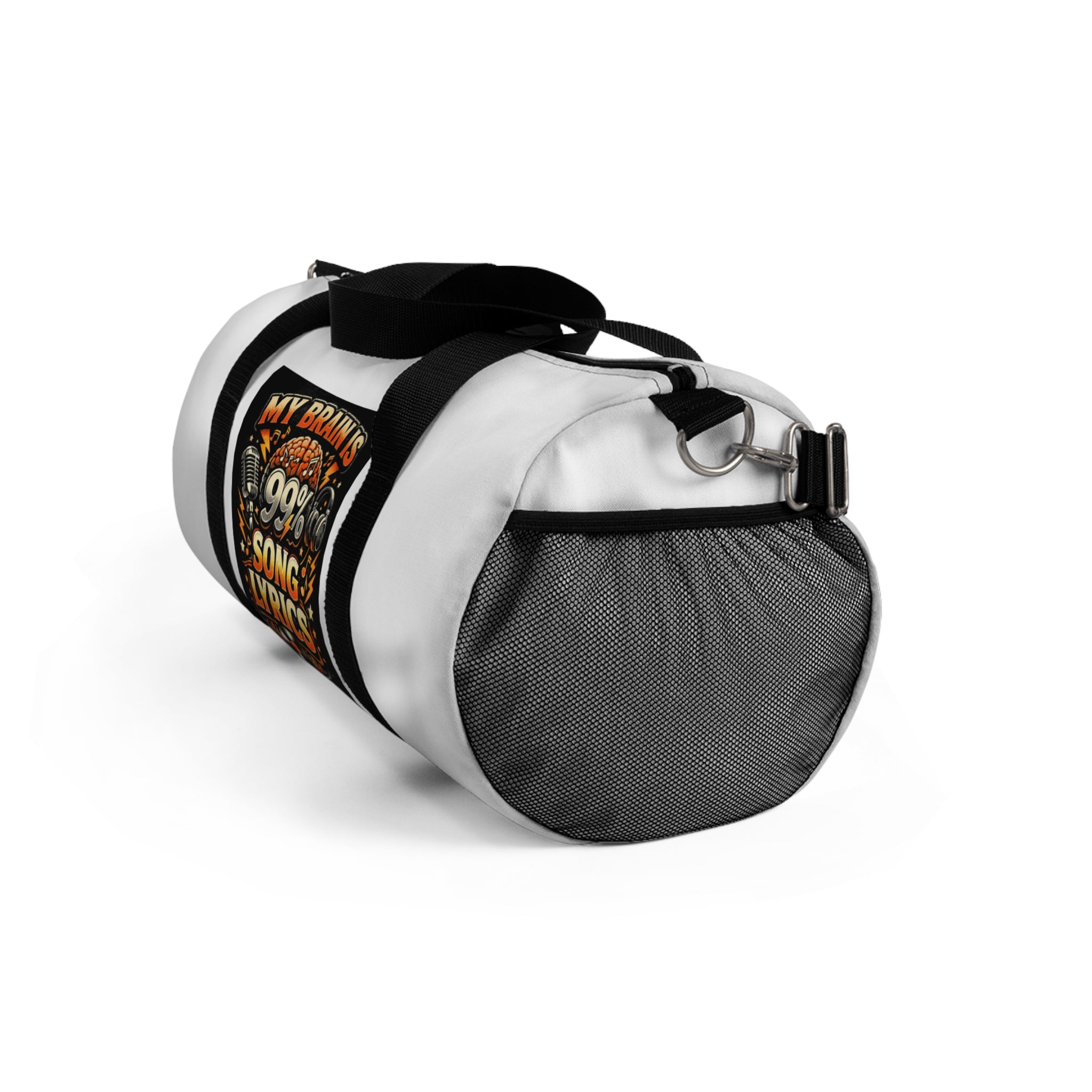 Music Is My Second Language Duffel Bag — Travel Gym Gear for Musicians