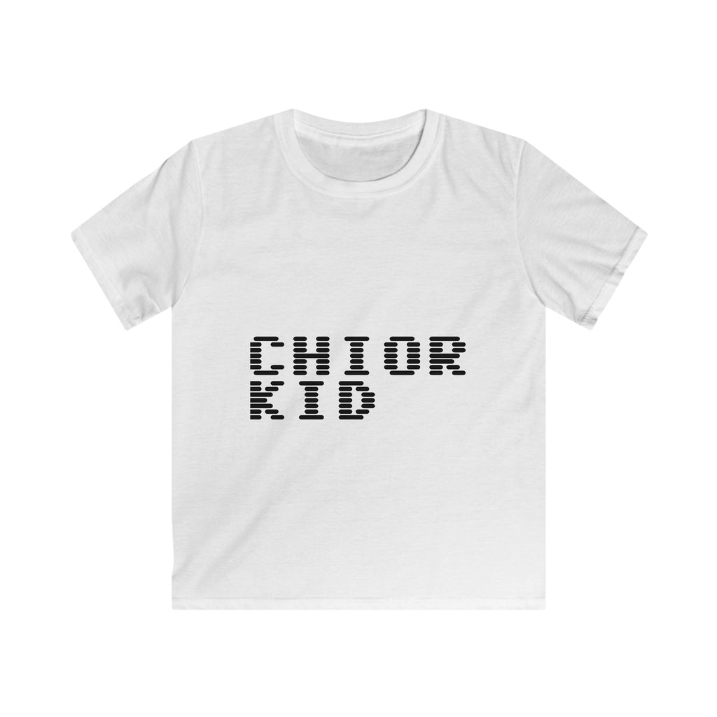 Quiet Kid Kids T‑Shirt — Minimalist Striped Text Tee for Introverted Children