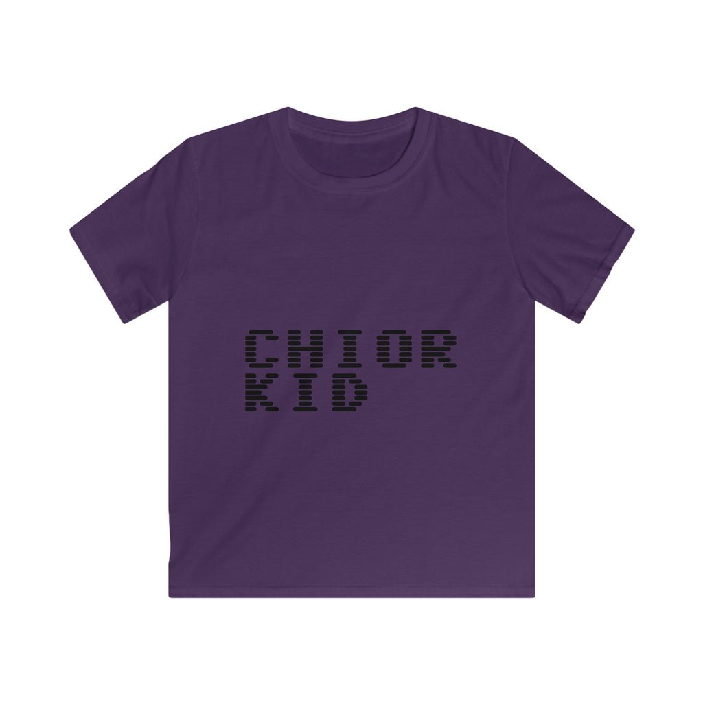 Quiet Kid Kids T‑Shirt — Minimalist Striped Text Tee for Introverted Children