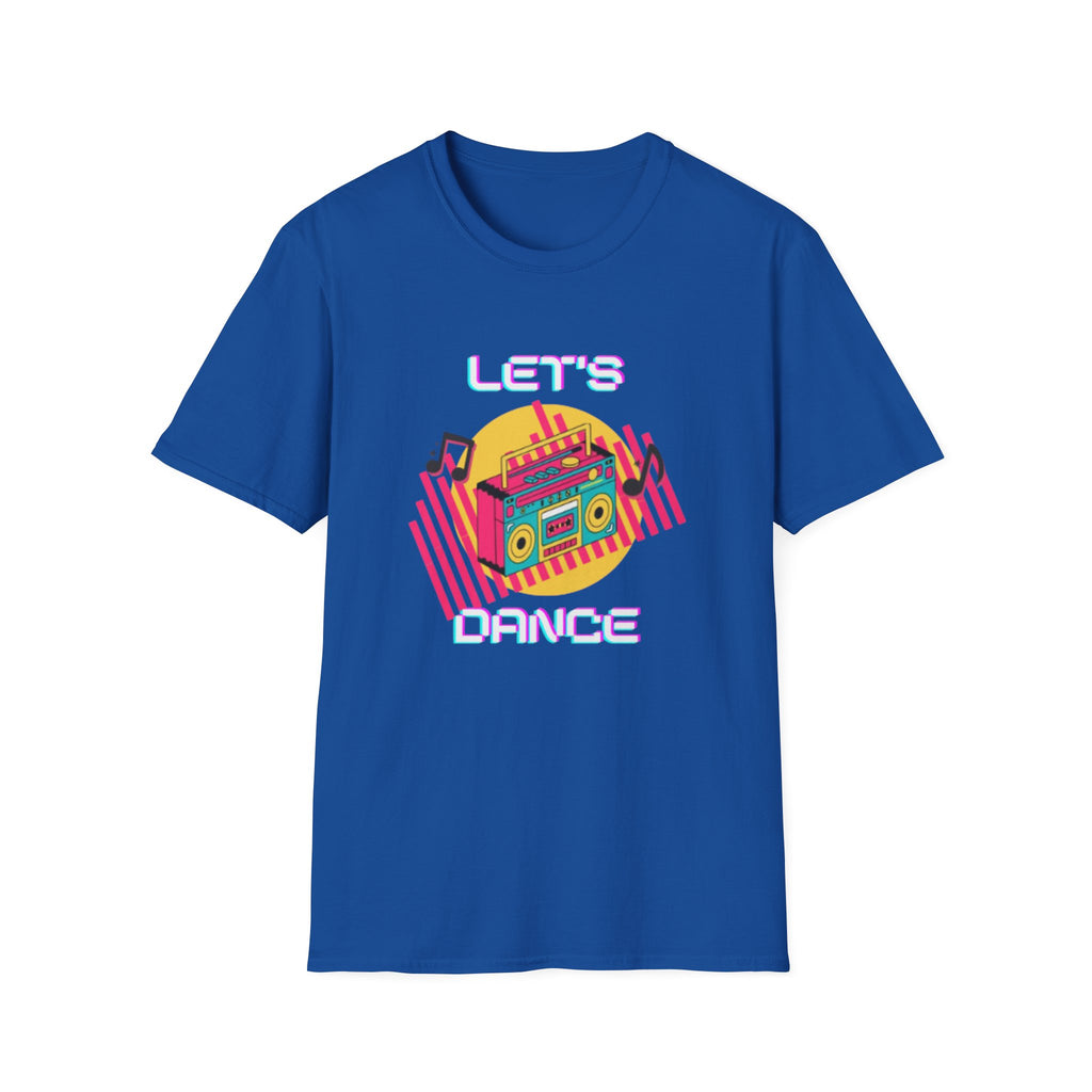 Retro Boombox "Let's Dance" T-Shirt