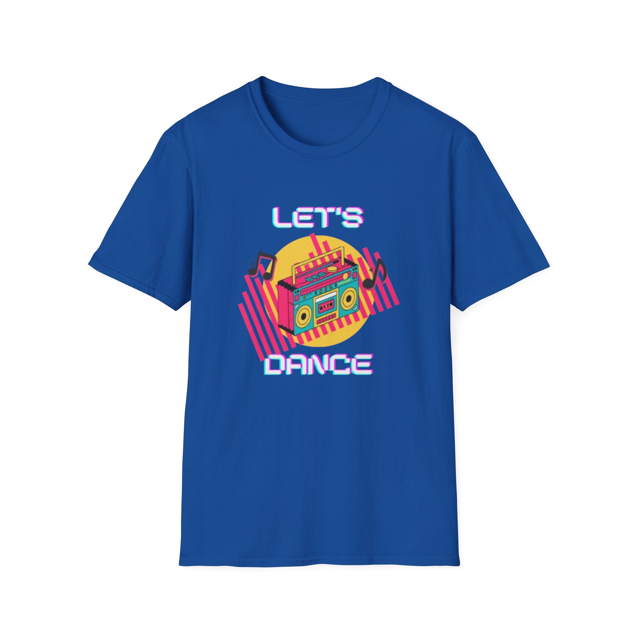 Retro Boombox "Let's Dance" T-Shirt