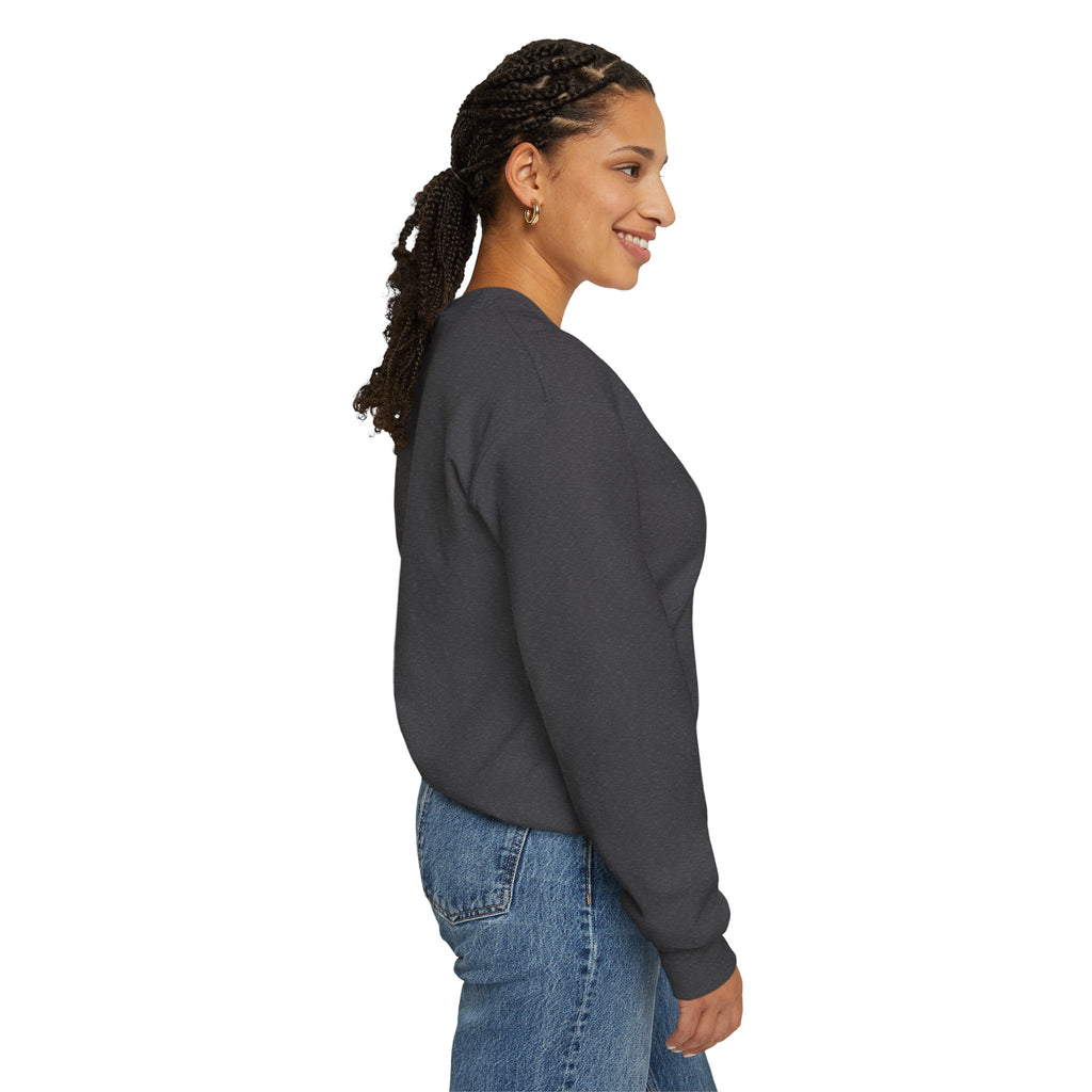 Vintage Microphone Sweatshirt — Retro Radio Mic Crewneck for Musicians & Podcasters
