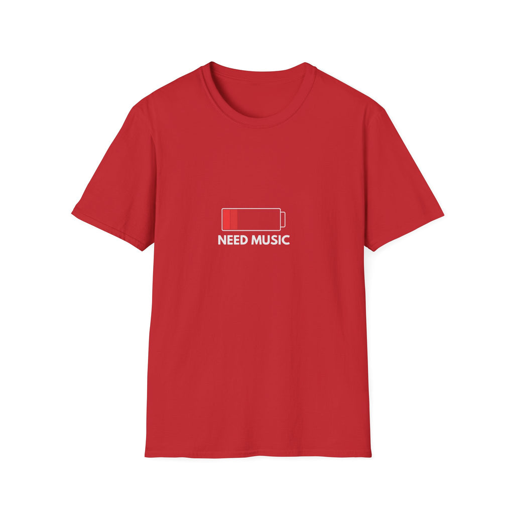 Need Music Battery Graphic T-Shirt