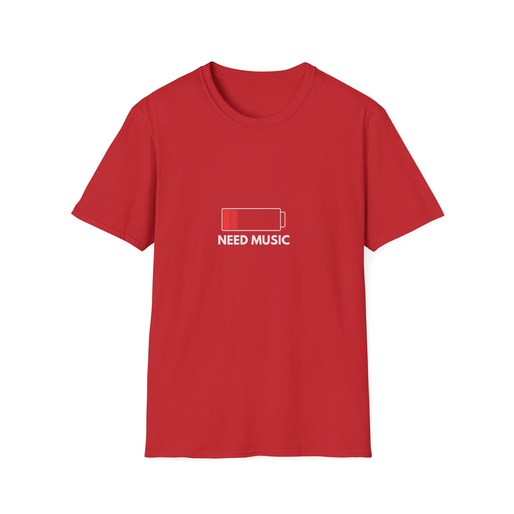 Need Music Battery Graphic T-Shirt