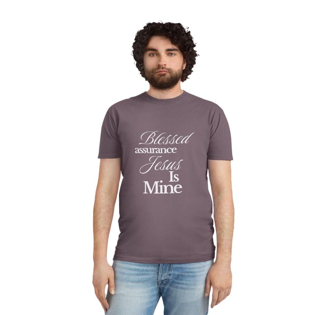 Blessed Assurance "Jesus Is Mine" T-Shirt — Christian Faith Tee