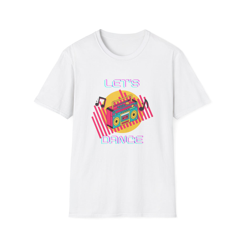 Retro Boombox "Let's Dance" T-Shirt