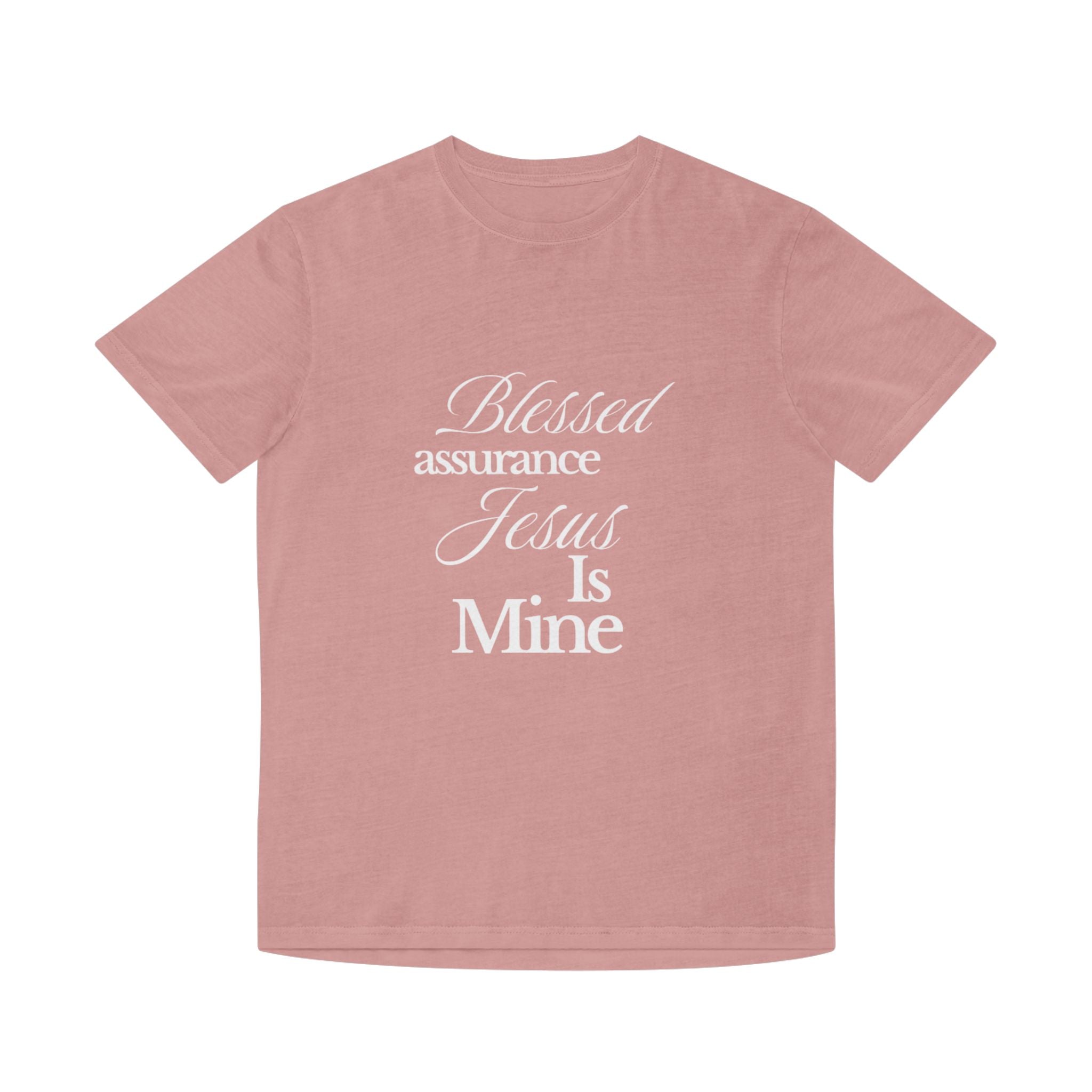 Blessed Assurance "Jesus Is Mine" T-Shirt — Christian Faith Tee