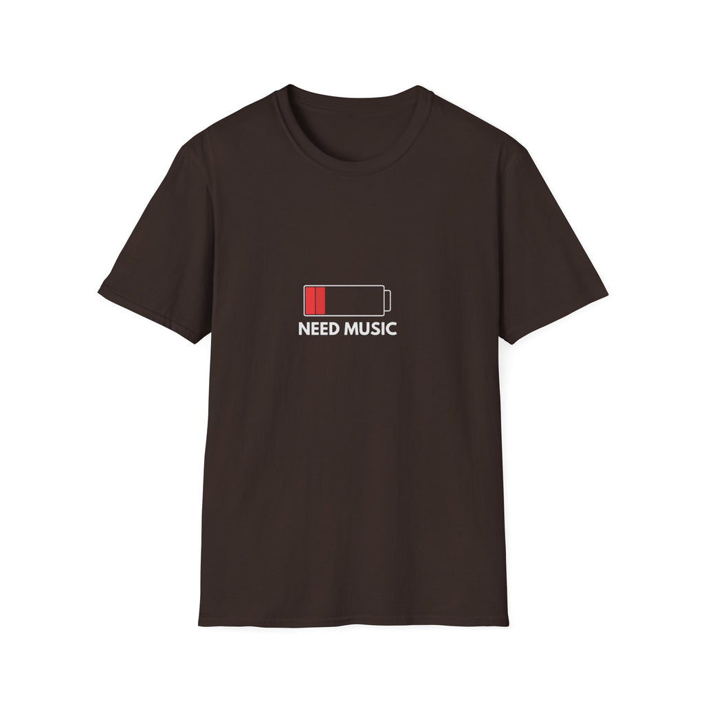 Need Music Battery Graphic T-Shirt