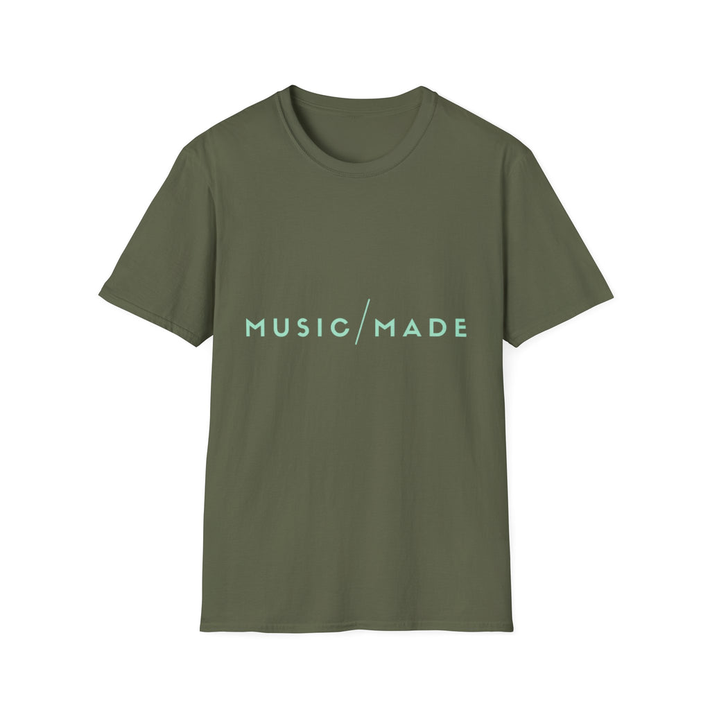 Music/Made T-Shirt — Minimalist Music Logo Tee