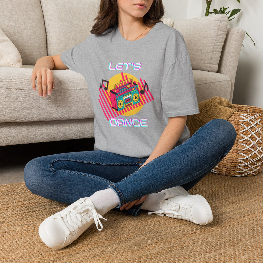 Retro Boombox "Let's Dance" T-Shirt