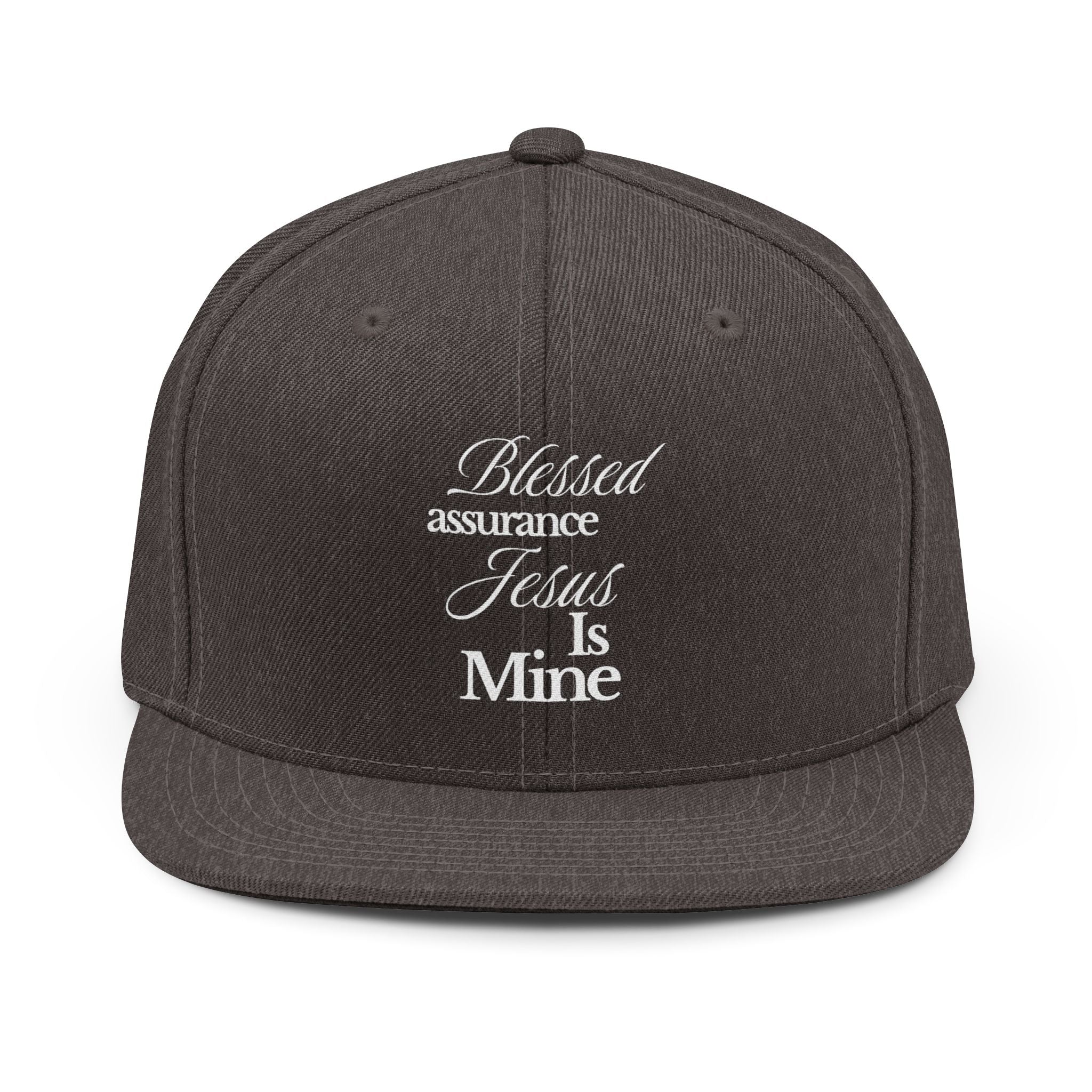 Blessed Assurance "Jesus Is Mine" Snapback Hat