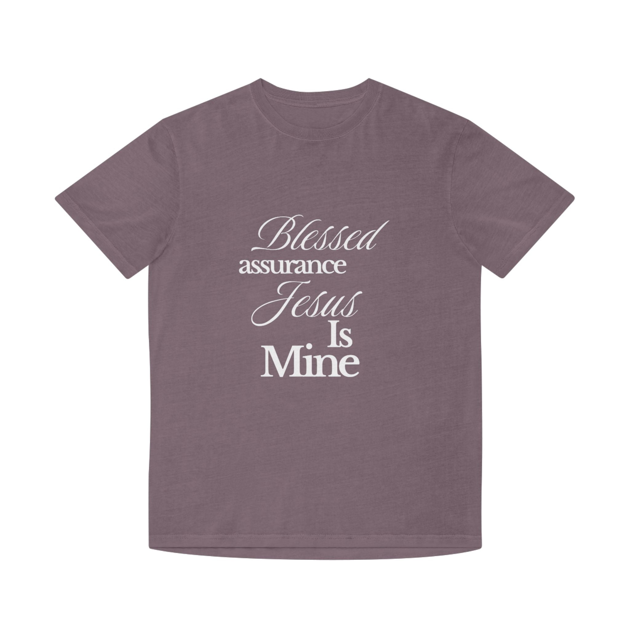 Blessed Assurance "Jesus Is Mine" T-Shirt — Christian Faith Tee