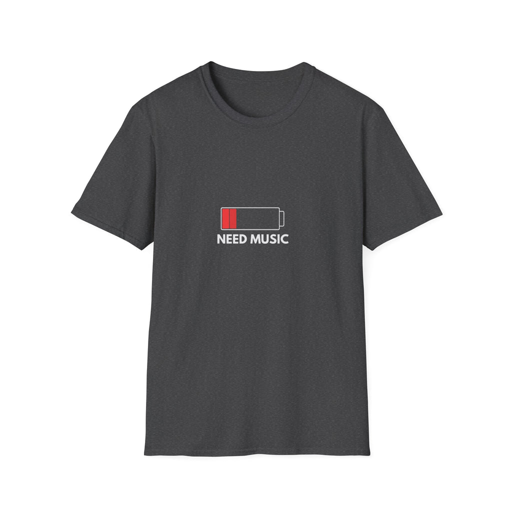 Need Music Battery Graphic T-Shirt