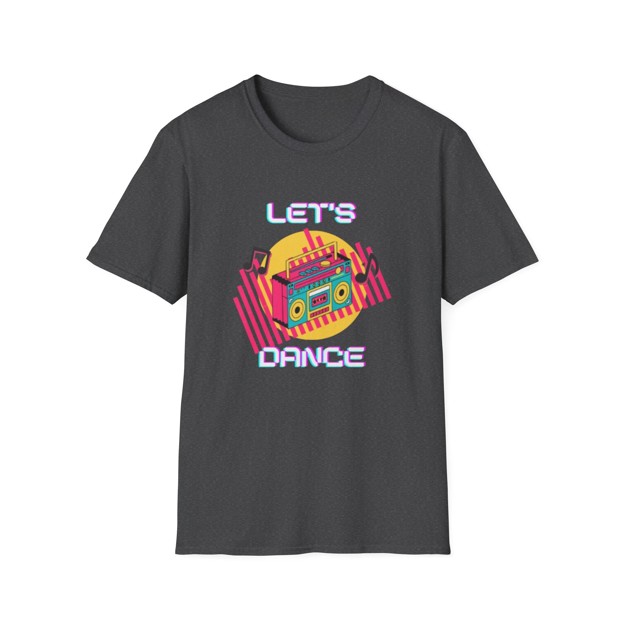 Retro Boombox "Let's Dance" T-Shirt