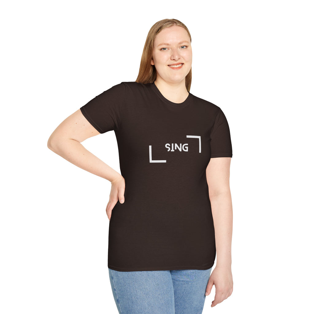 Sing Framed Logo T‑Shirt