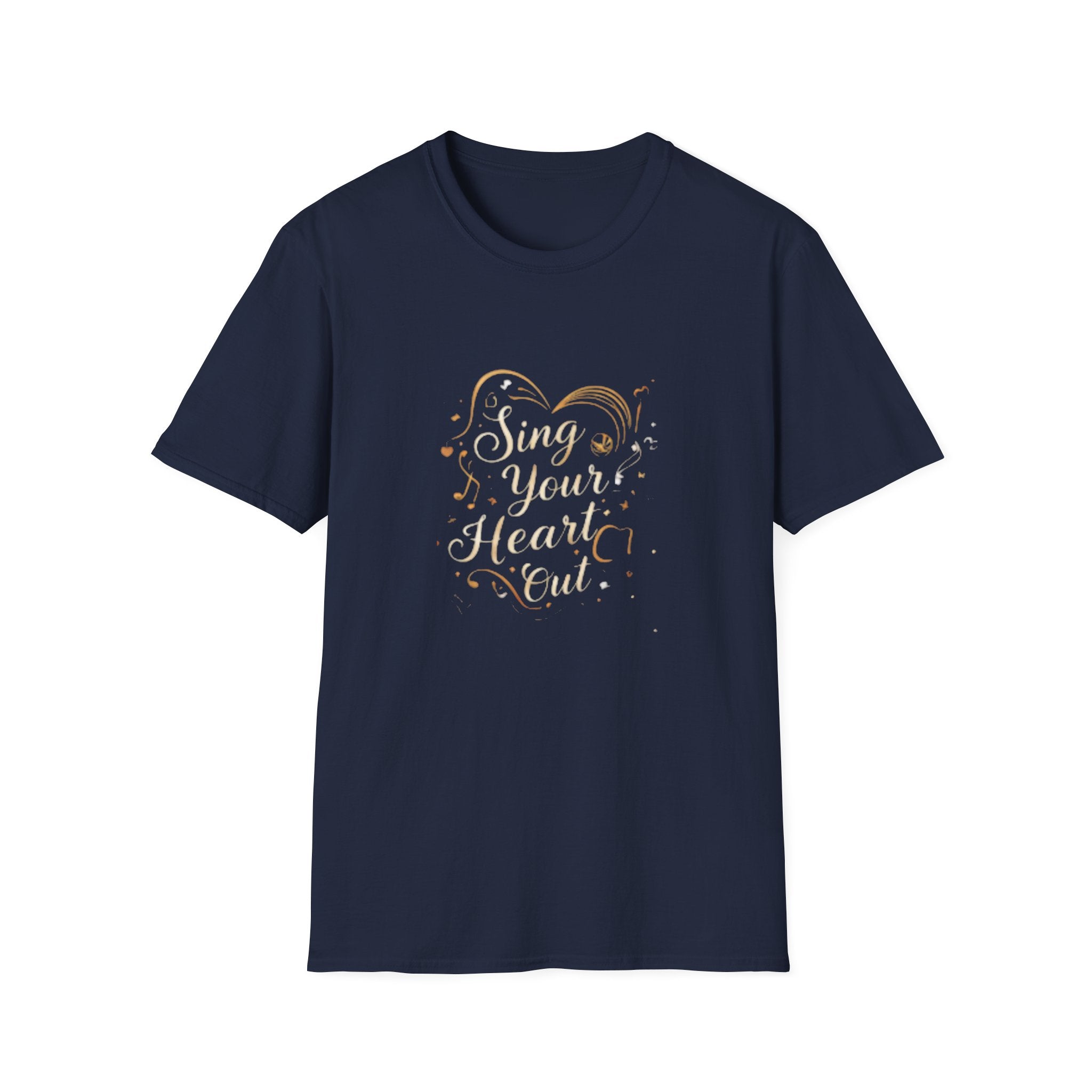 Sing Your Heart Out T-Shirt – Inspirational Music Tee