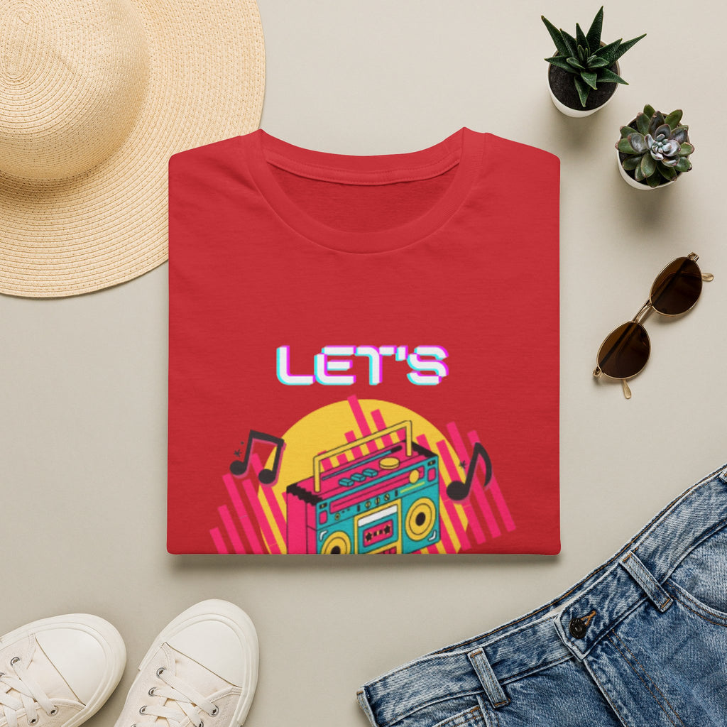 Retro Boombox "Let's Dance" T-Shirt