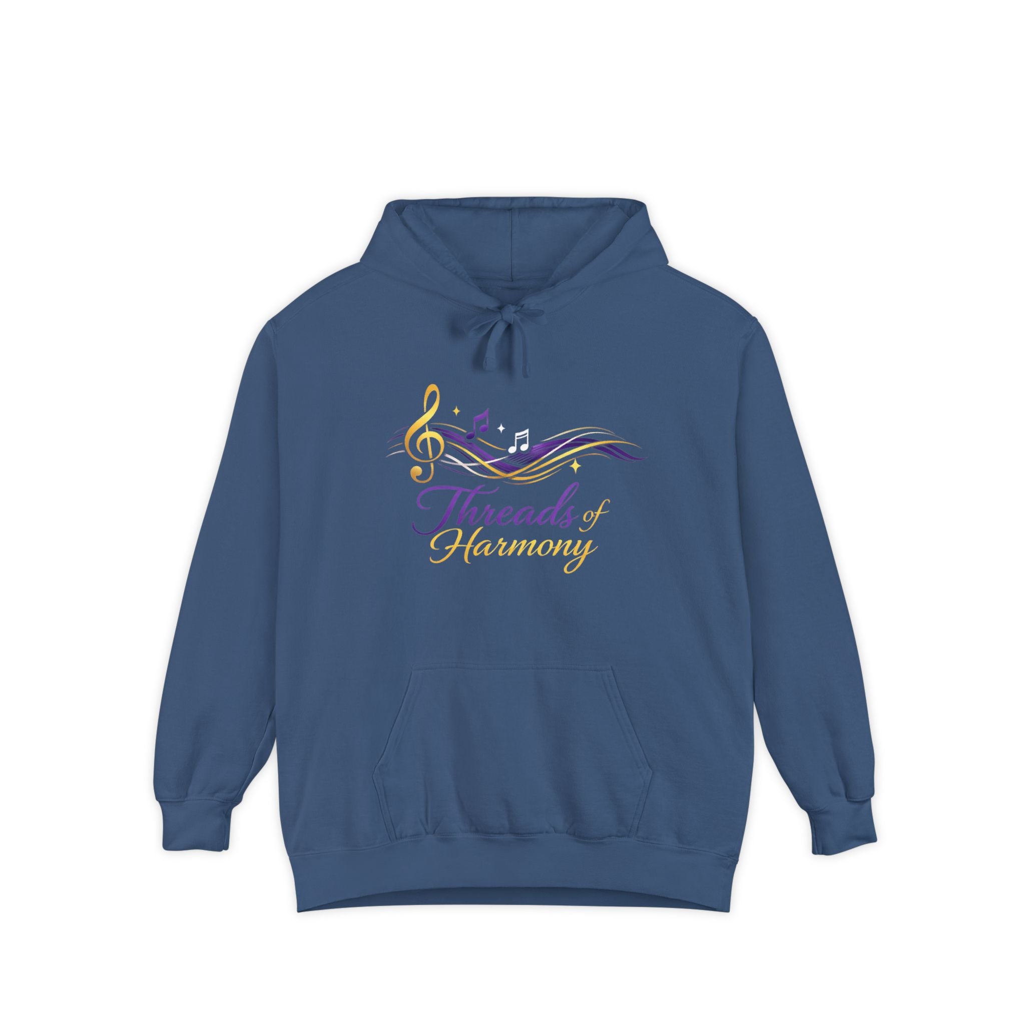 Threads of Harmony Hoodie — Music-Themed Graphic Pullover