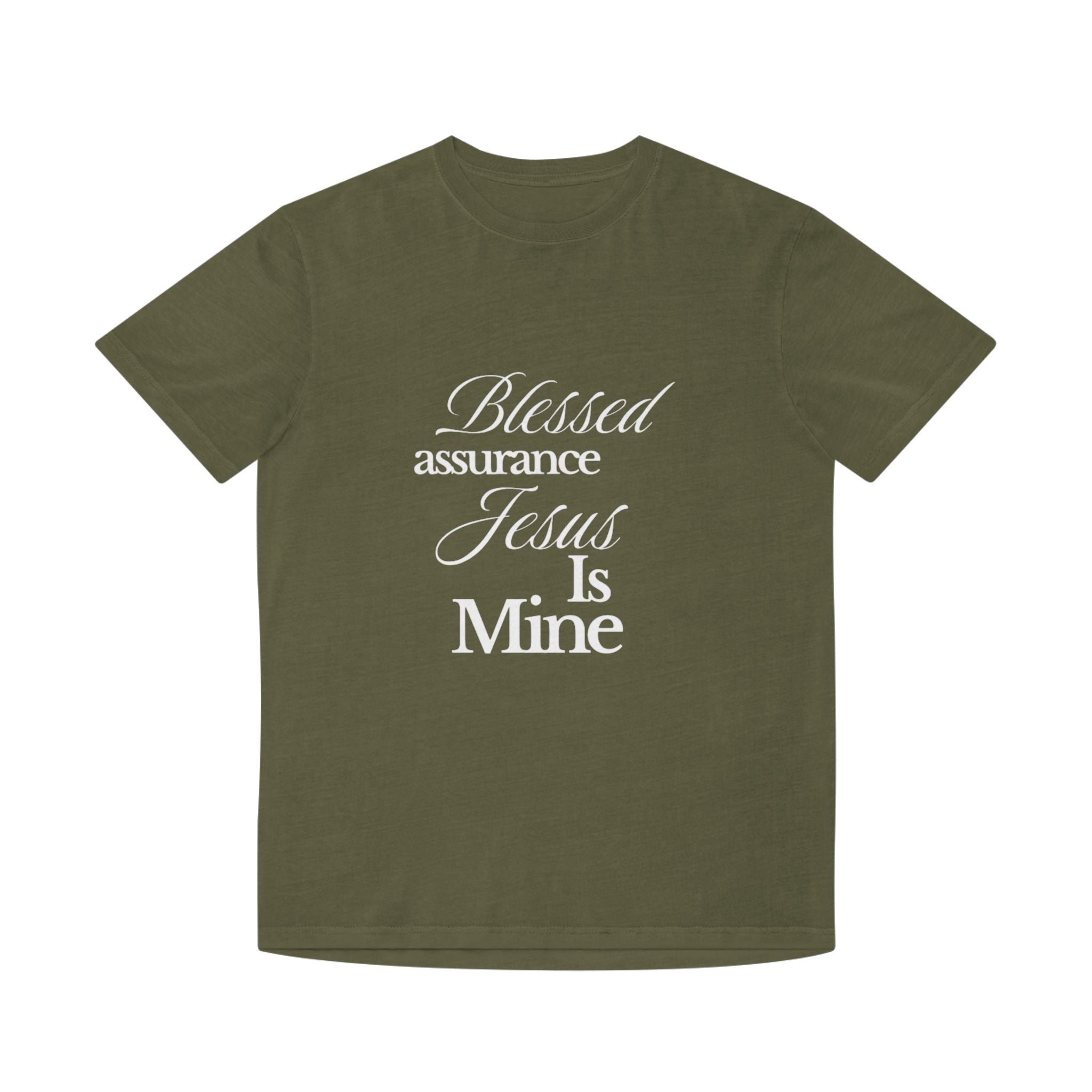 Blessed Assurance "Jesus Is Mine" T-Shirt — Christian Faith Tee
