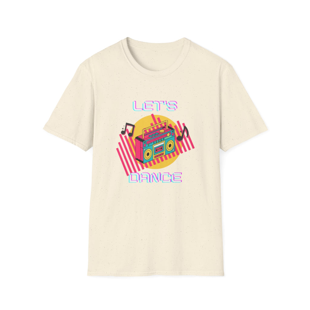 Retro Boombox "Let's Dance" T-Shirt