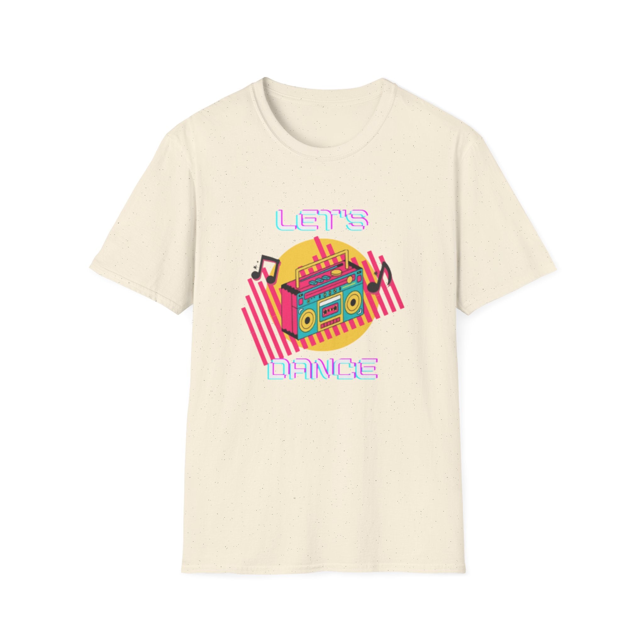 Retro Boombox "Let's Dance" T-Shirt