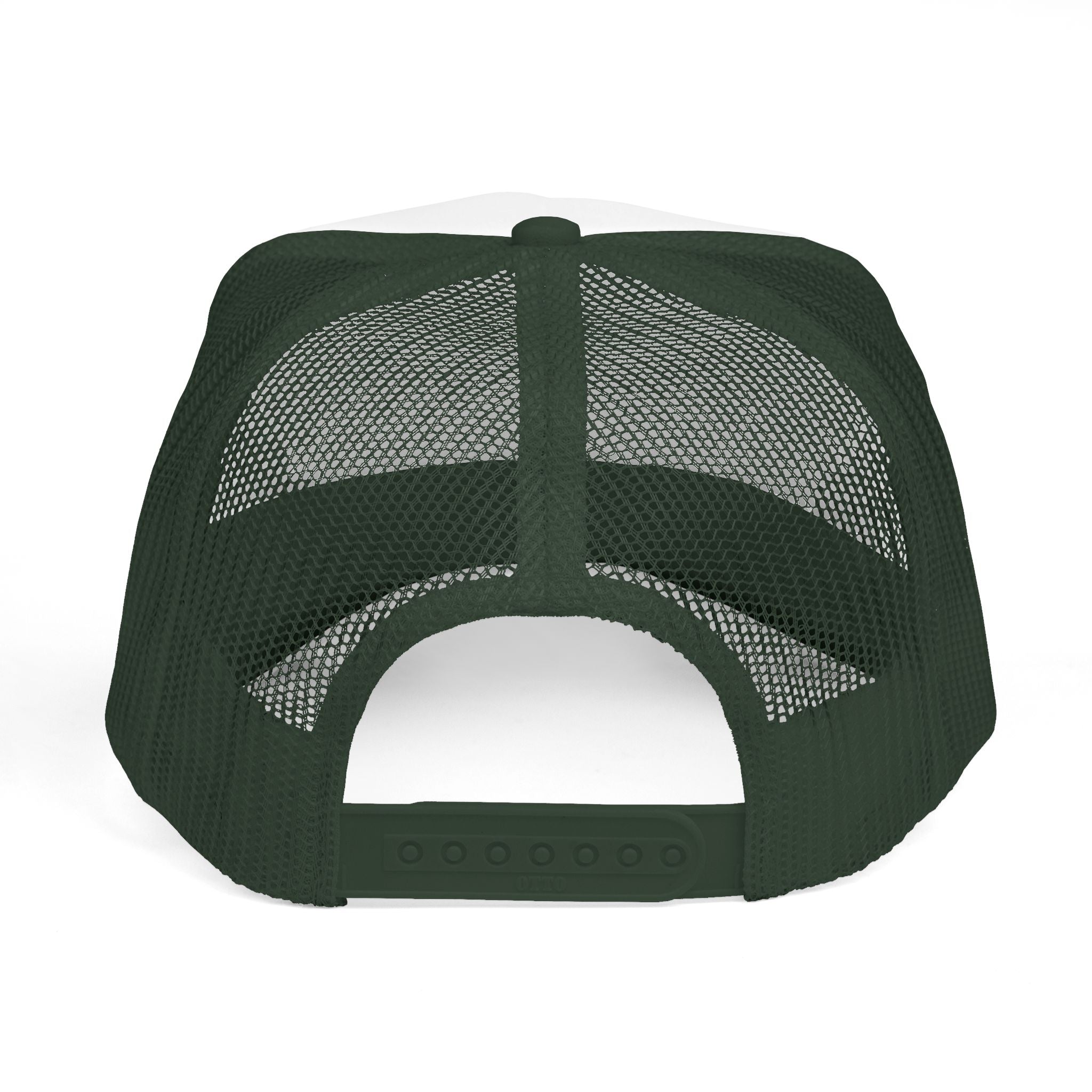 Trucker Cap — "Threads of Harmony" Music Note Embroidered Mesh Hat