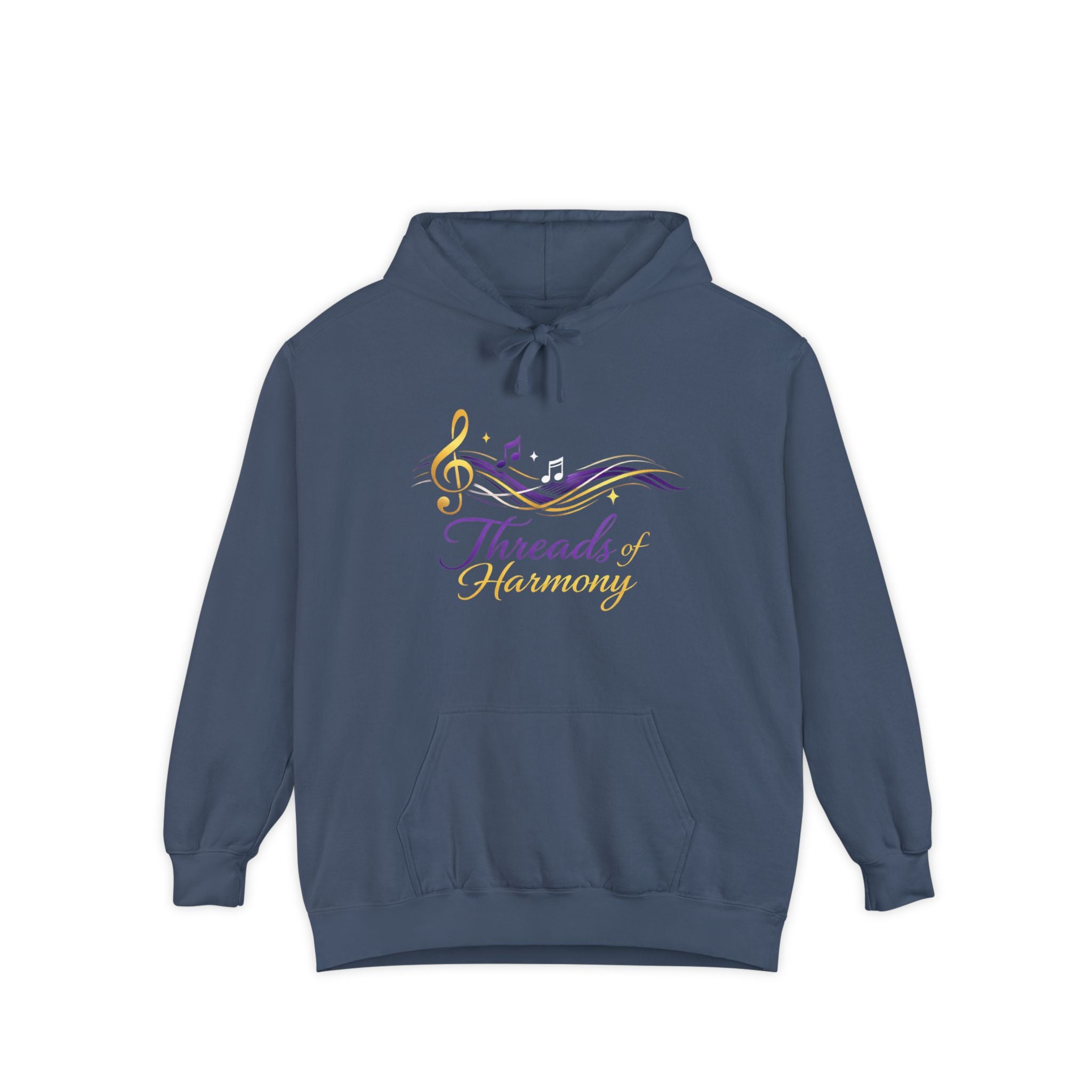 Threads of Harmony Hoodie — Music-Themed Graphic Pullover