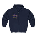 Threads of Harmony Zip Hoodie — Music Note Choir Apparel