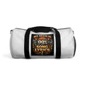 Music Is My Second Language Duffel Bag — Travel Gym Gear for Musicians