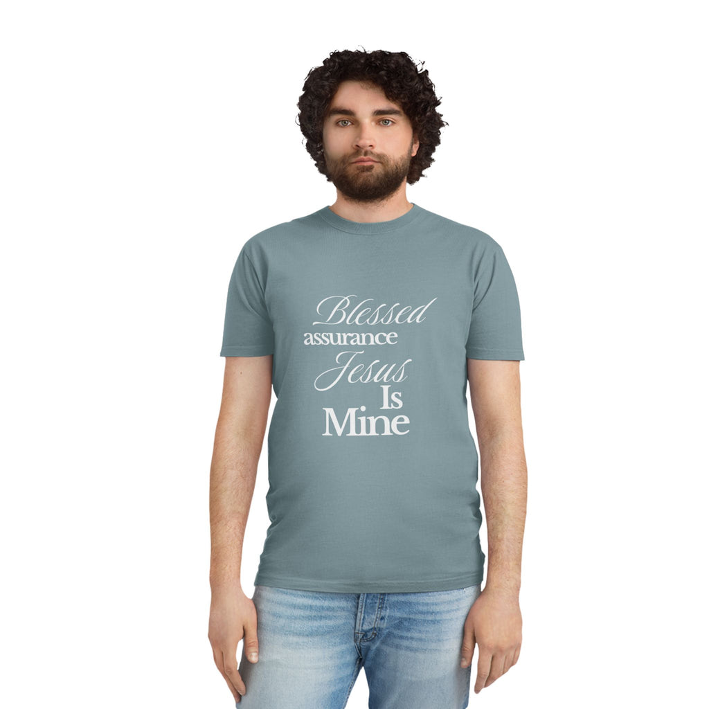 Blessed Assurance "Jesus Is Mine" T-Shirt — Christian Faith Tee