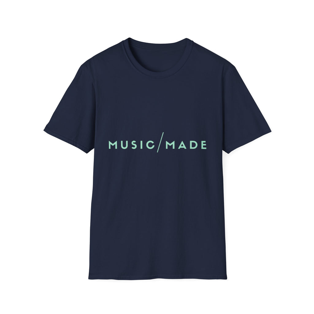 Music/Made T-Shirt — Minimalist Music Logo Tee