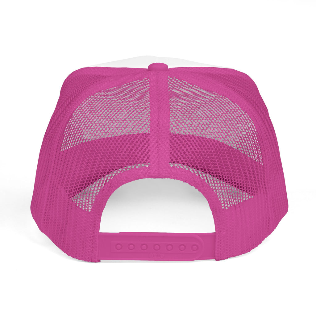 Trucker Cap — "Threads of Harmony" Music Note Embroidered Mesh Hat