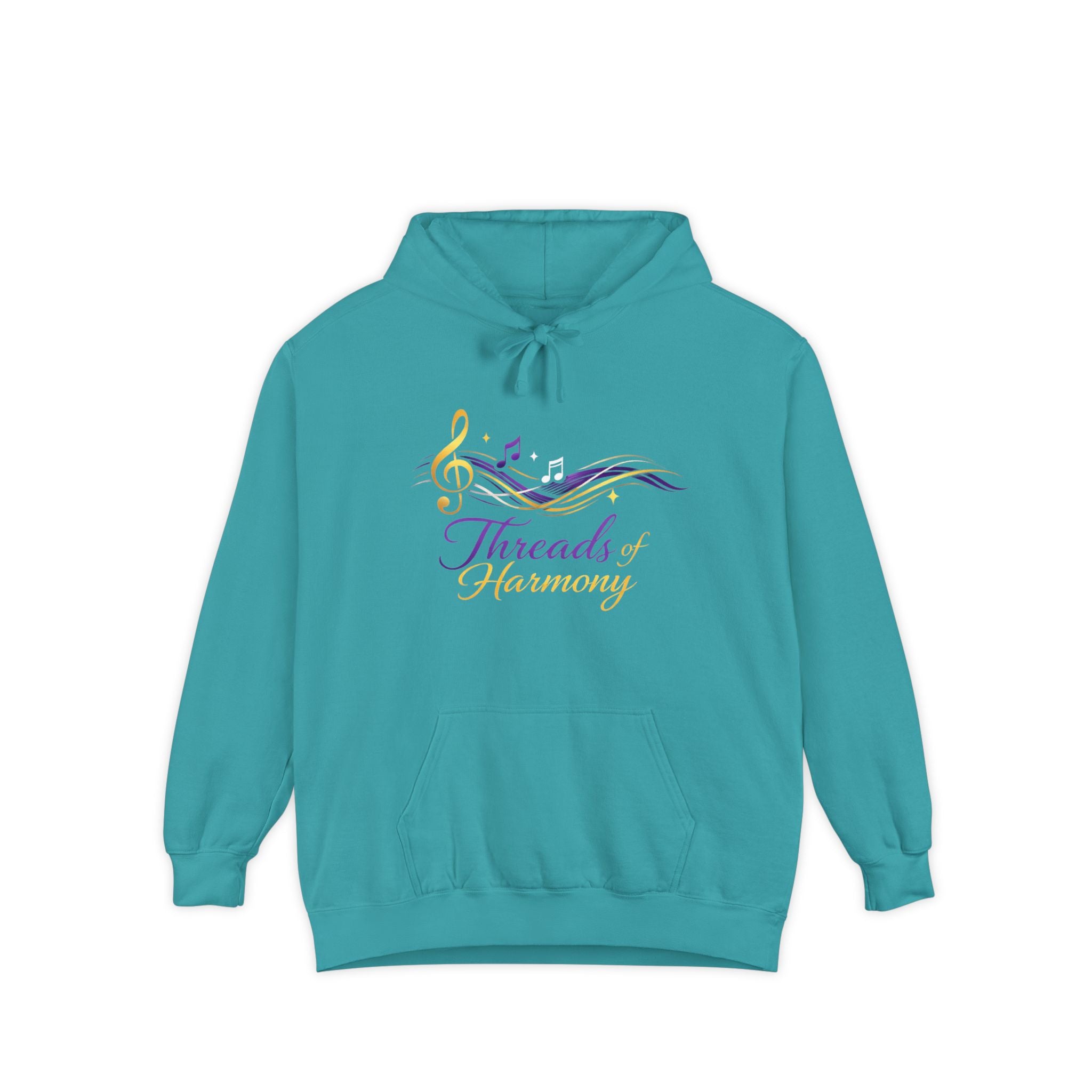 Threads of Harmony Hoodie — Music-Themed Graphic Pullover