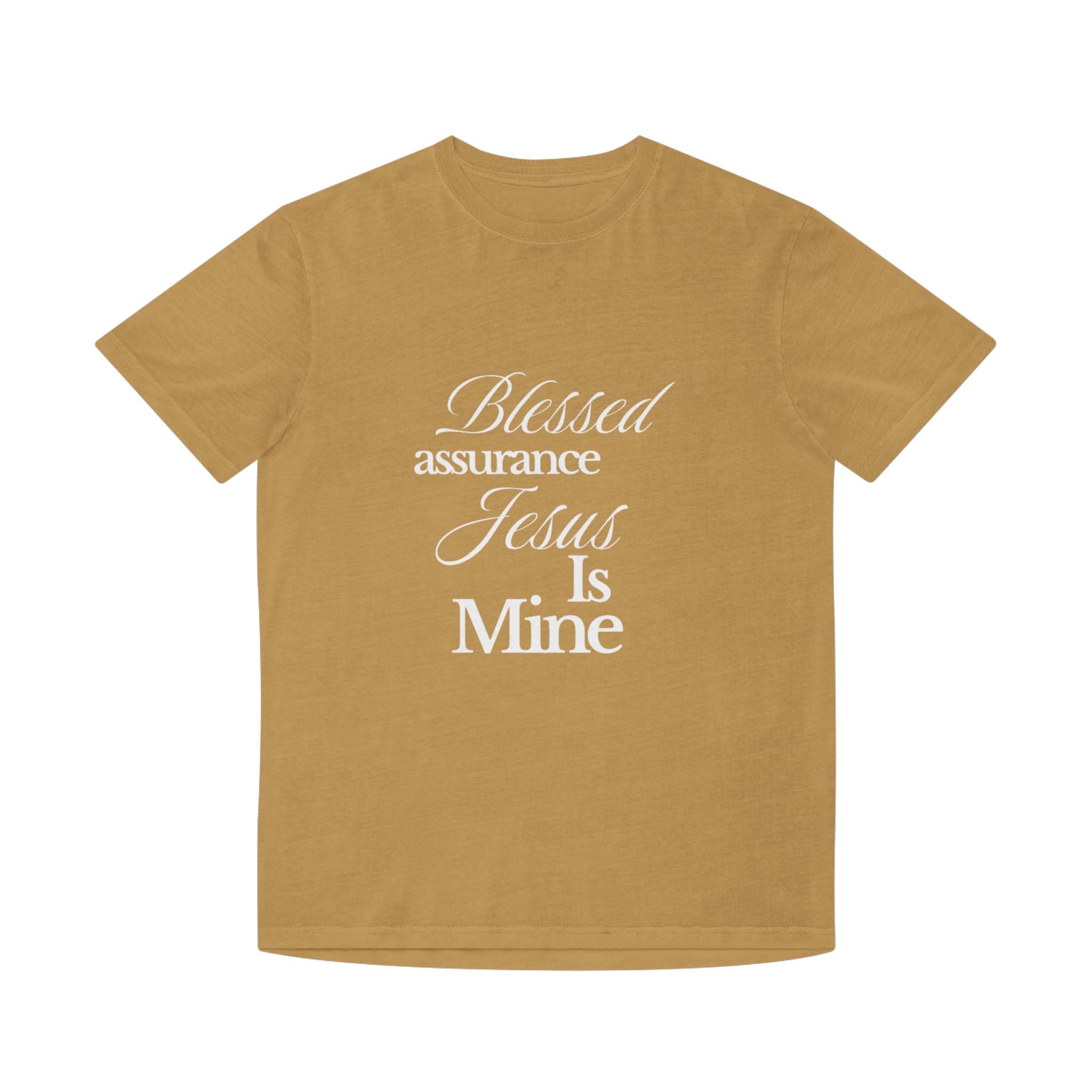 Blessed Assurance "Jesus Is Mine" T-Shirt — Christian Faith Tee